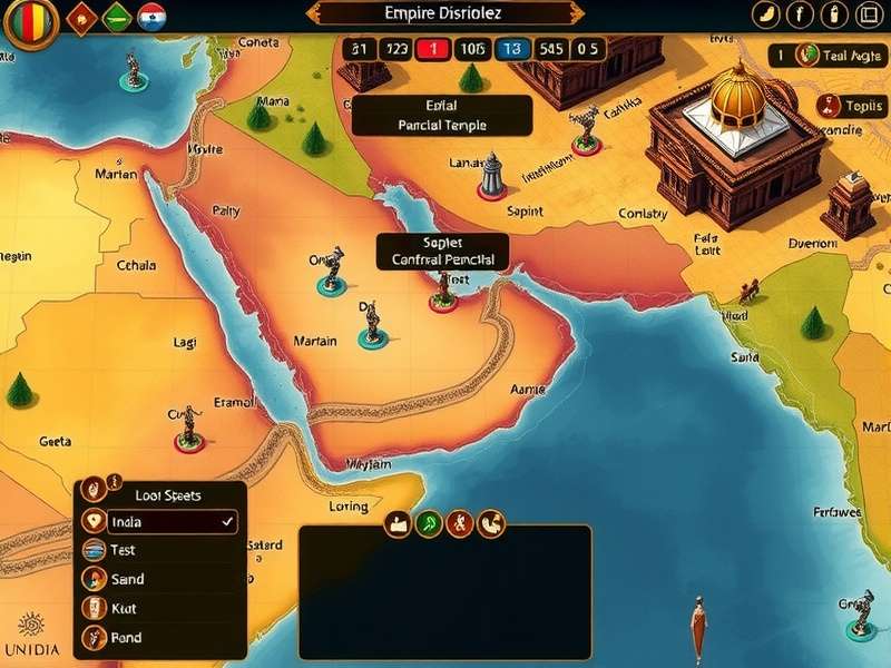 Hoysala Dominion player distribution map in India